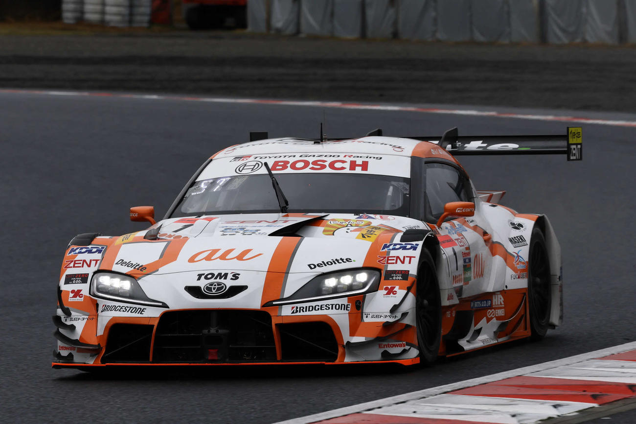 開幕戦のGT500クラスを制したau TOM’S GR Supra