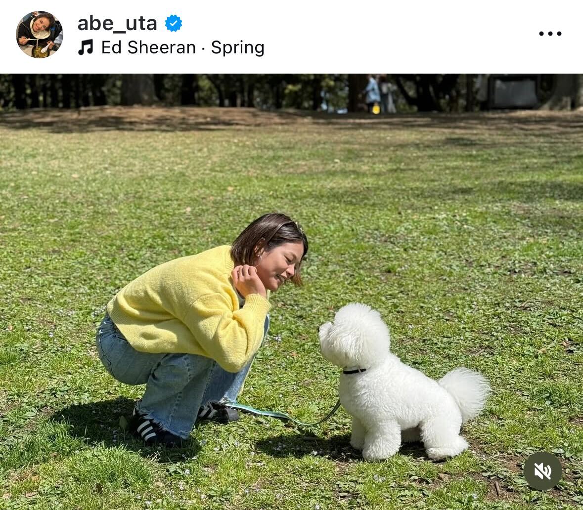 阿部詩のインスタグラムから
