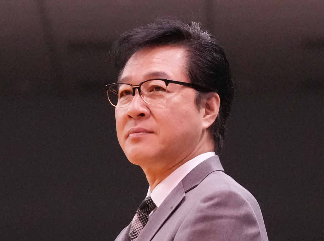 川合俊一会長（2024年撮影）