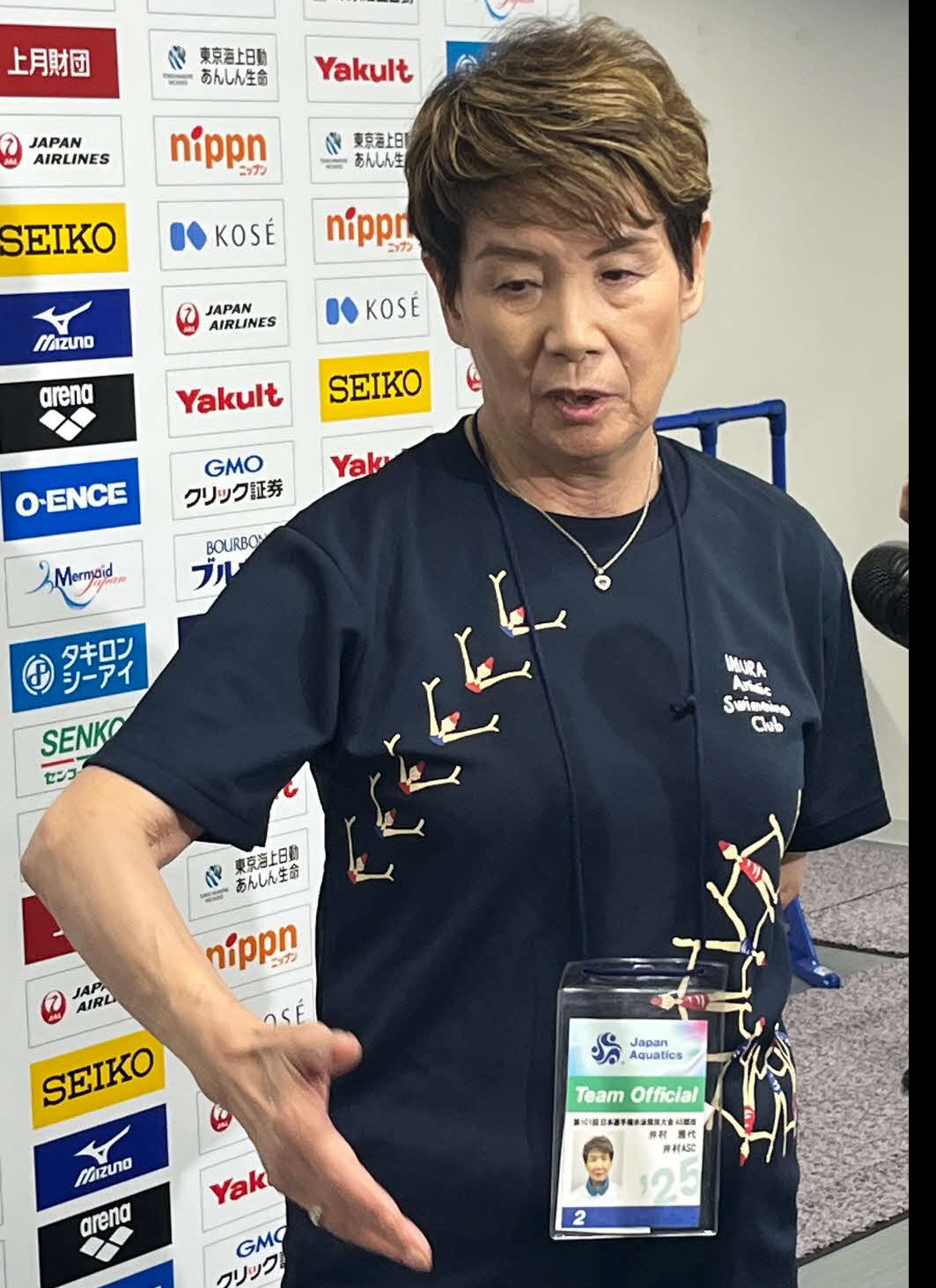 日本の新エース比嘉もえについて語る井村雅代氏