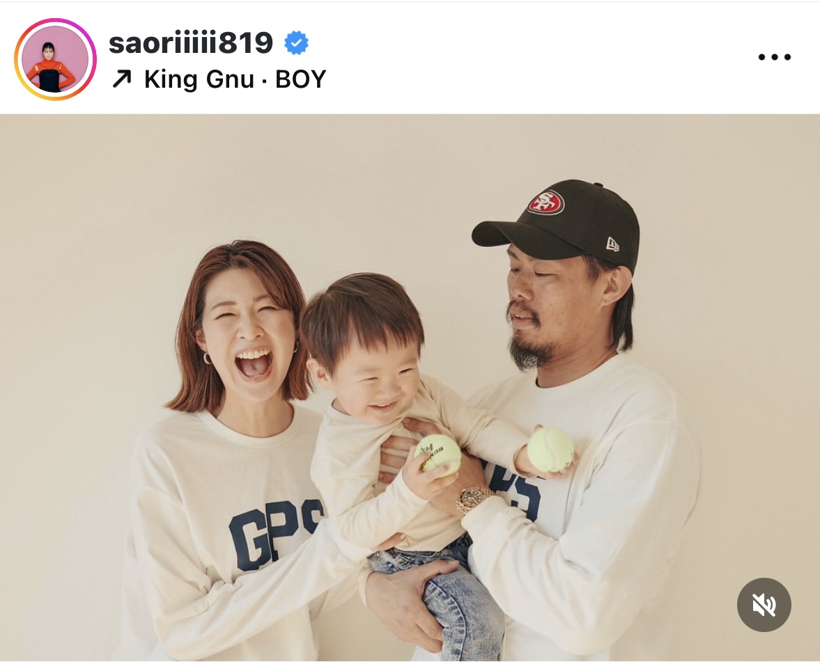 木村沙織さんのインスタグラムから