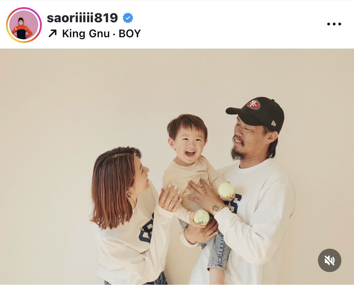 木村沙織さんのインスタグラムから