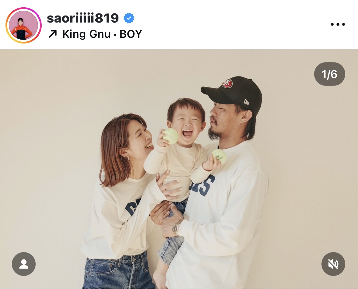 木村沙織さんのインスタグラムから