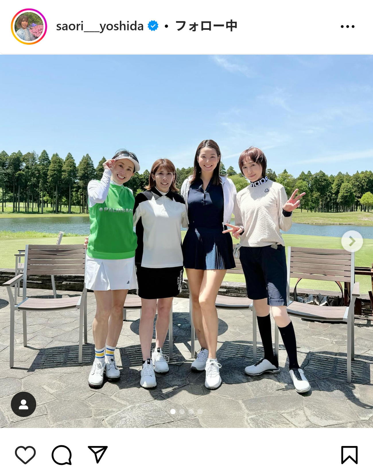 吉田沙保里のインスタグラムから