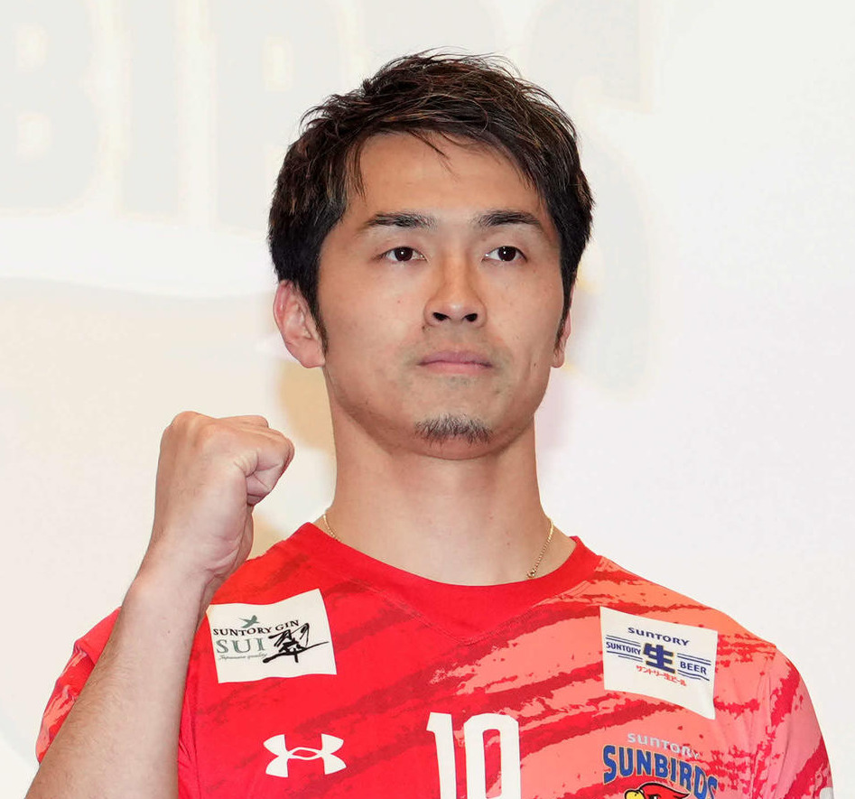 サントリー藤中謙也（2025年4月14日撮影）