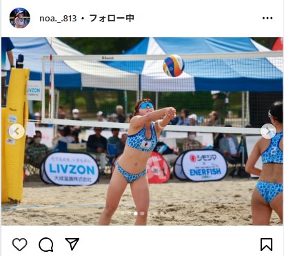衣笠乃愛のインスタグラムから