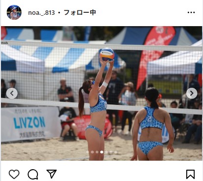 衣笠乃愛のインスタグラムから