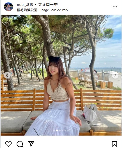 衣笠乃愛のインスタグラムから