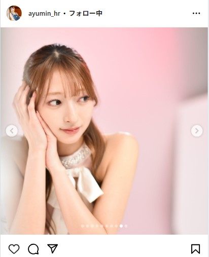 原あゆみのインスタグラムから