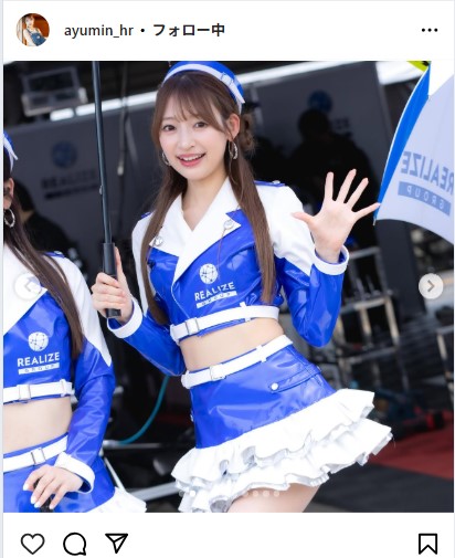 原あゆみのインスタグラムから