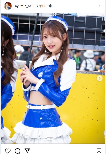 原あゆみのインスタグラムから