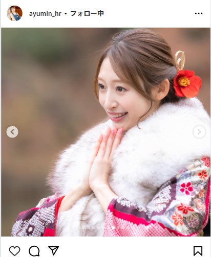 原あゆみのインスタグラムから
