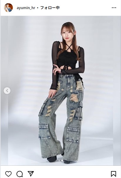 原あゆみのインスタグラムから