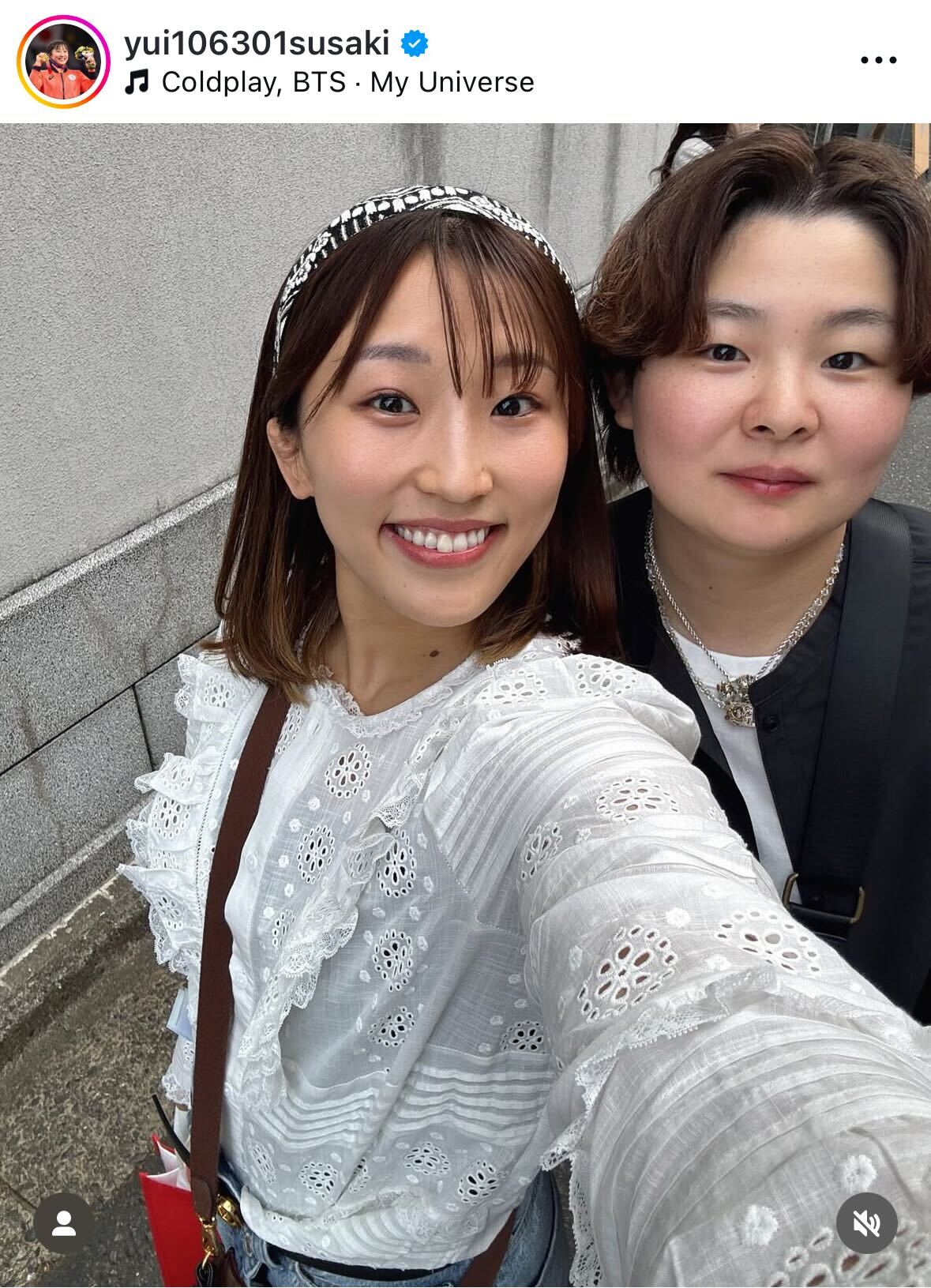 須崎優衣のインスタグラムから