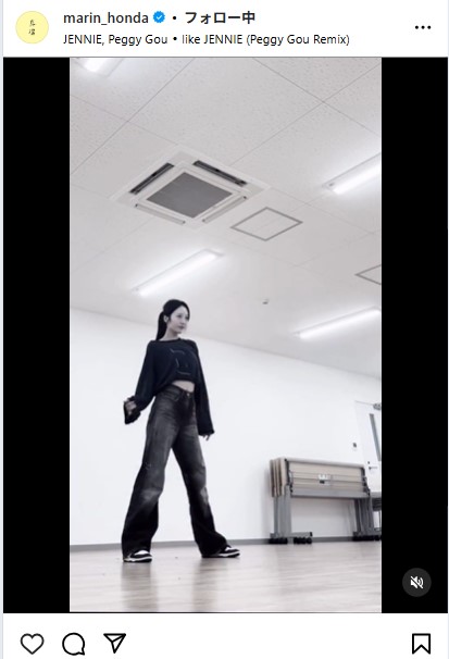 本田真凜のインスタグラムから