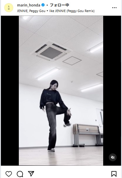 本田真凜のインスタグラムから