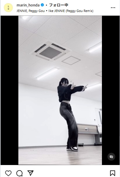 本田真凜のインスタグラムから