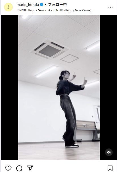 本田真凜のインスタグラムから