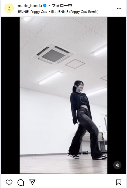 本田真凜のインスタグラムから