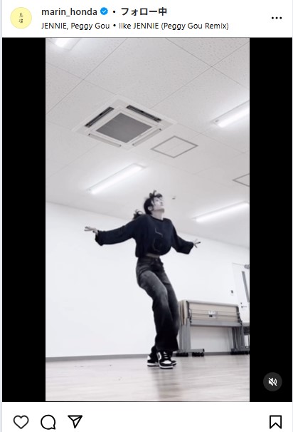 本田真凜のインスタグラムから