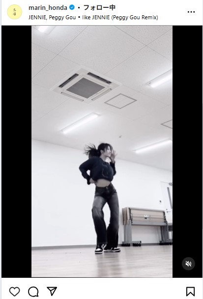 本田真凜のストーリーズから