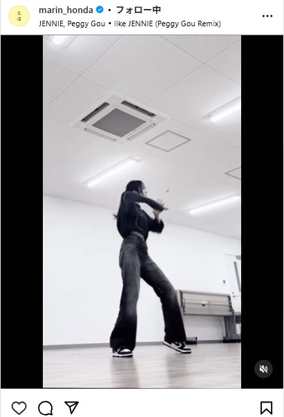 本田真凜のインスタグラムから