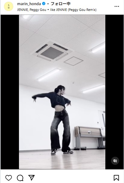 本田真凜のインスタグラムから