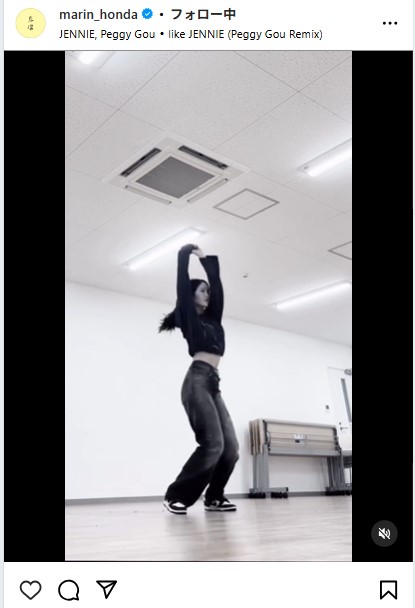 本田真凜のインスタグラムから