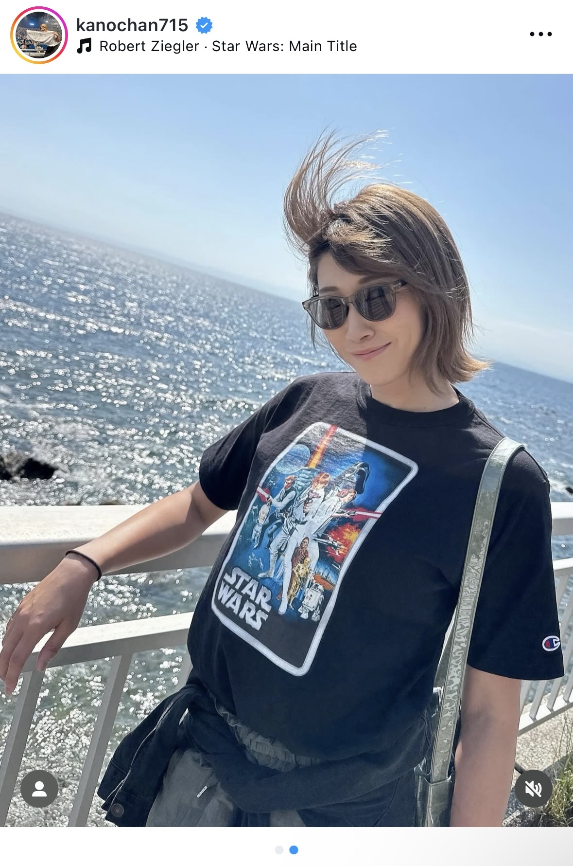 狩野舞子さんのインスタグラムから
