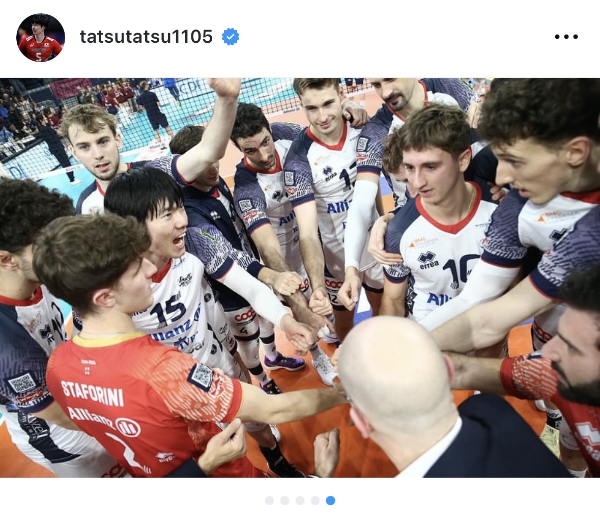 大塚のインスタグラムから