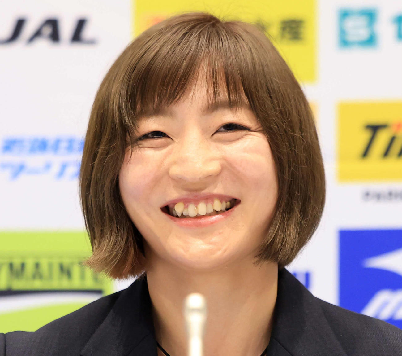 柔道女子の角田夏実（2025年4月撮影）