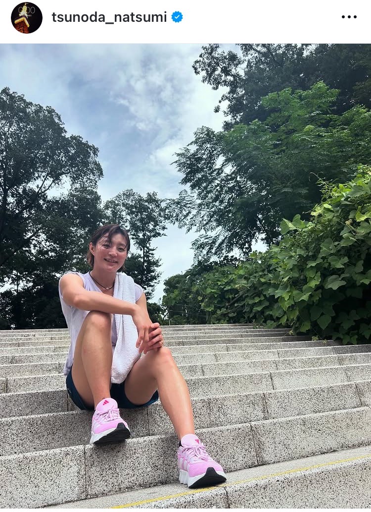 柔道女子の角田夏実のインスタグラムから