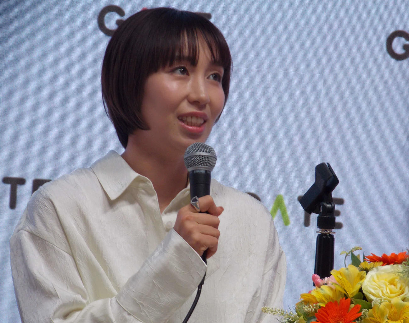 25～26年シーズン限りでの現役引退を表明した宮崎早織（撮影・松本航）