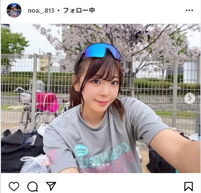 衣笠乃愛のインスタグラムから