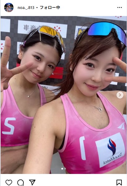 衣笠乃愛のインスタグラムから