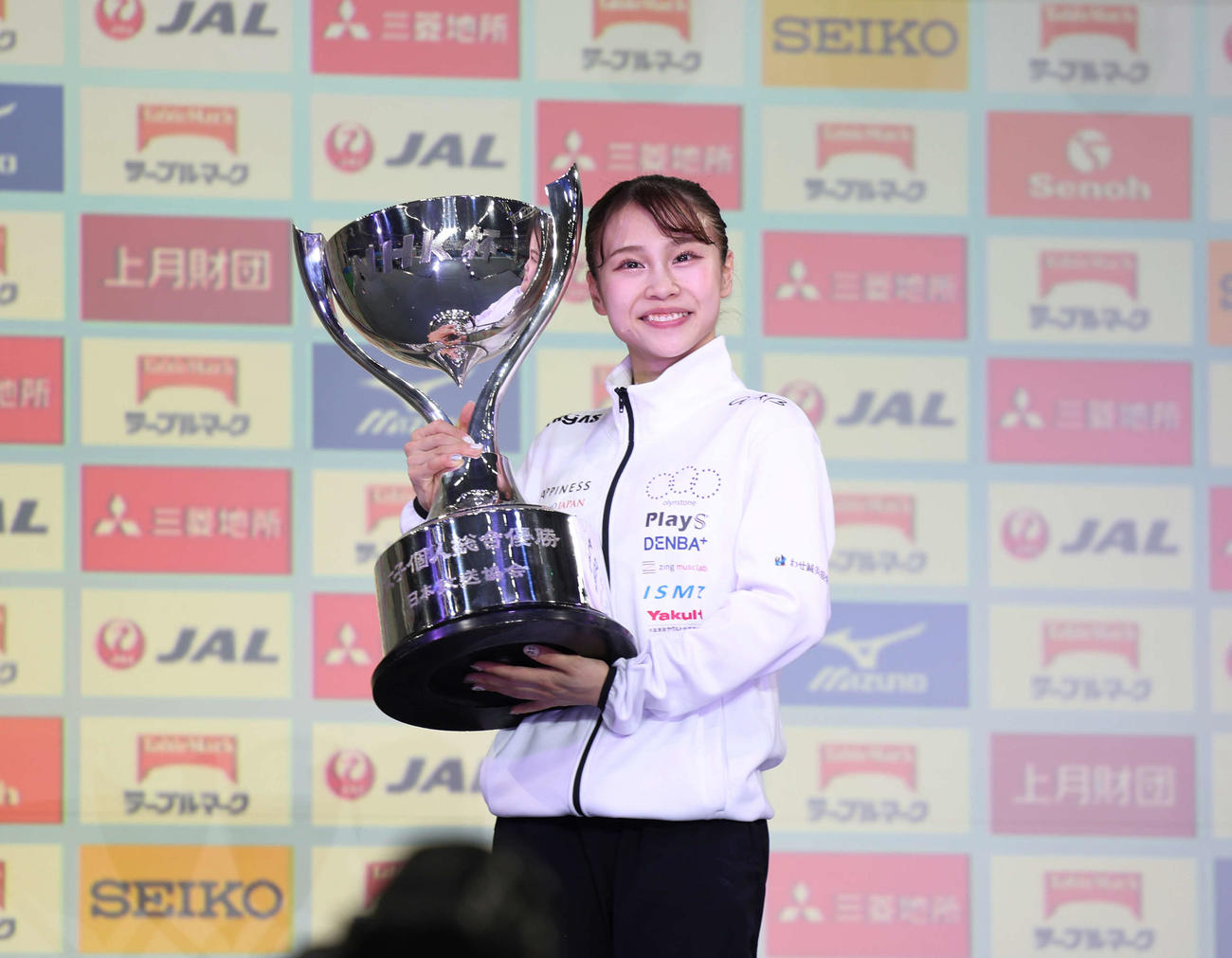 10年ぶりに優勝した杉原（撮影・増田悦実）