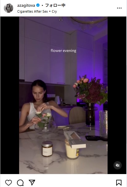 アリーナ・ザギトワのインスタグラムから