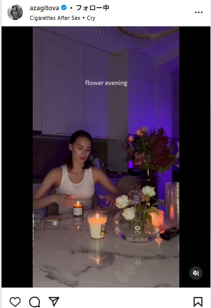 アリーナ・ザギトワのインスタグラムから