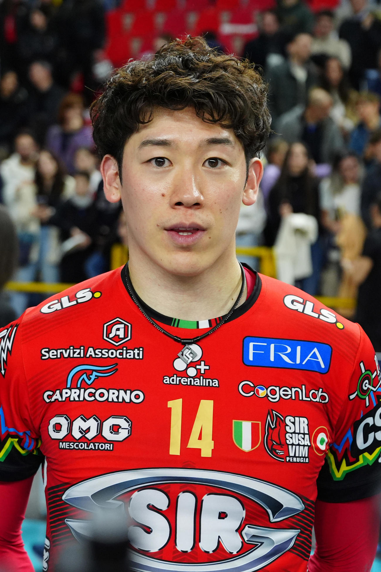 ペルージャ石川祐希（2024年撮影）