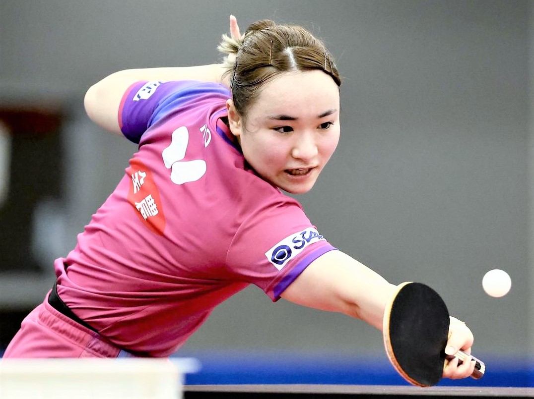 卓球女子の伊藤美誠（2025年5月7日撮影）