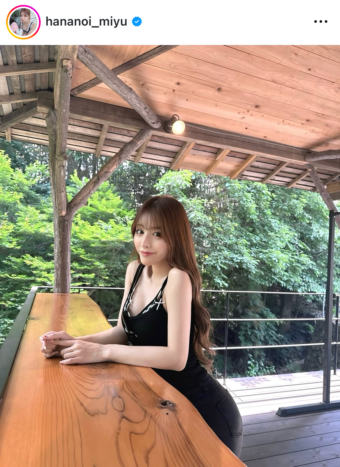 花乃衣美優のインスタグラムから