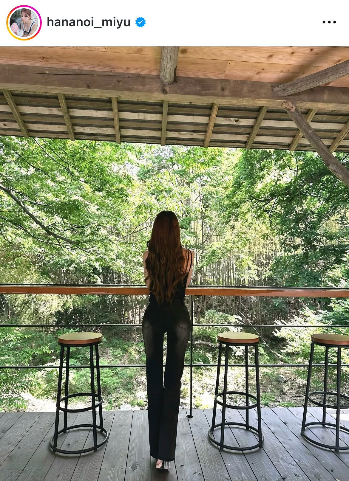 花乃衣美優のインスタグラムから