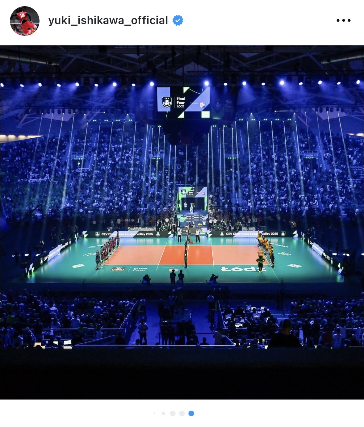 石川のインスタグラムから