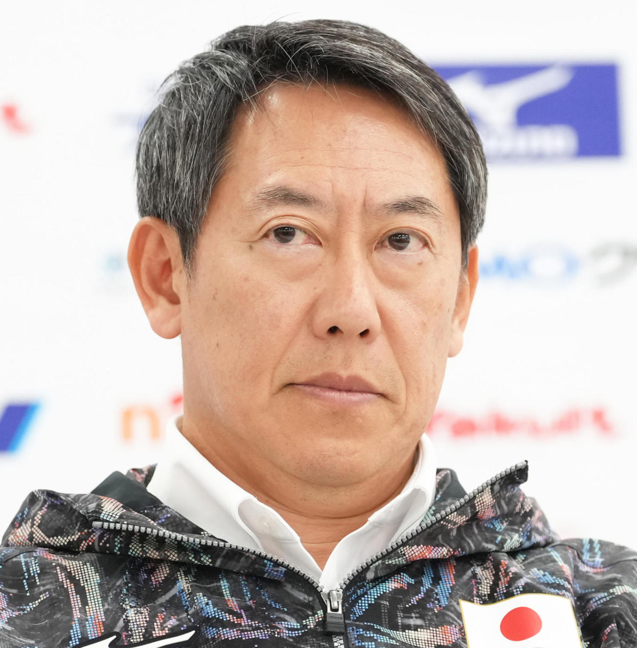 日本水泳連盟の鈴木大地会長（2025年3月24日撮影）
