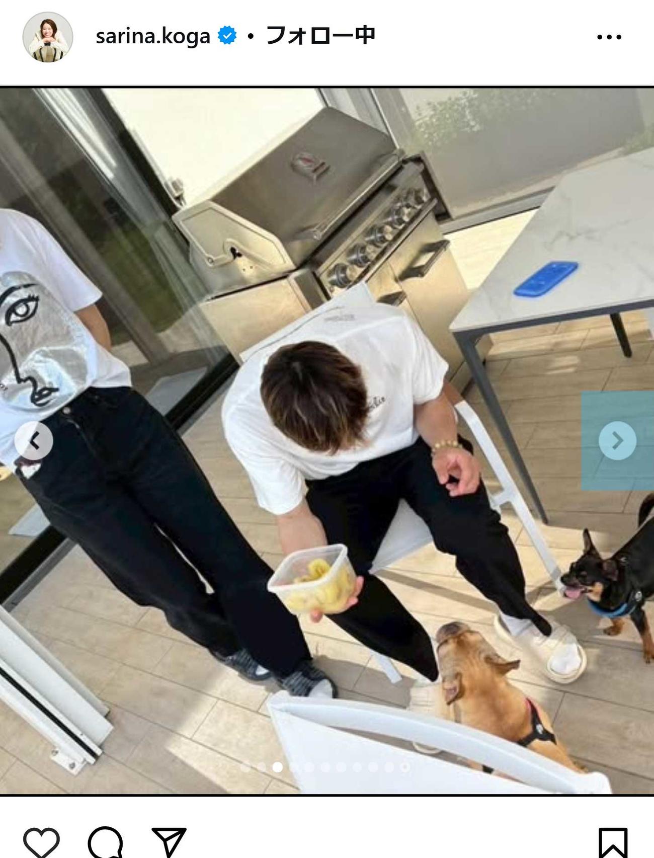 古賀紗理那のインスタグラムから