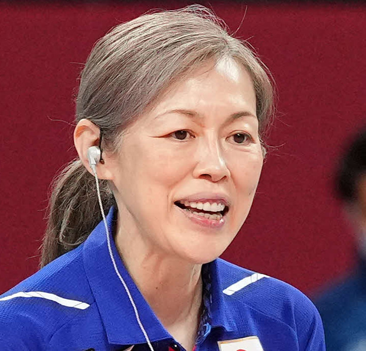 中田久美氏（2021年8月2日撮影）