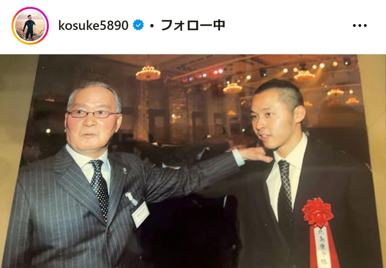 北島康介氏のインスタグラムから