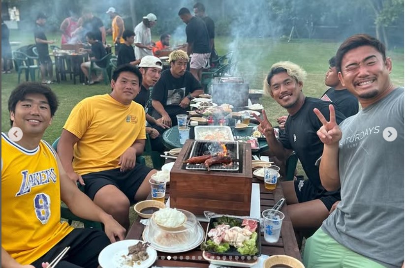 山中亮平のインスタグラムから