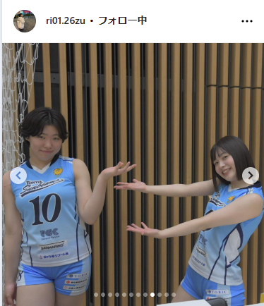 大門莉珠のインスタグラムから