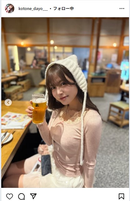 水瀬琴音のインスタグラムから